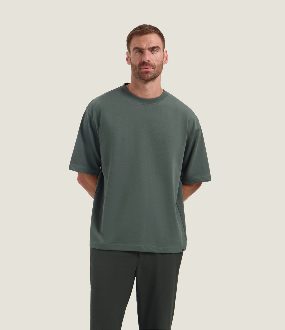 Dstrezzed Kole Tee Grey Green