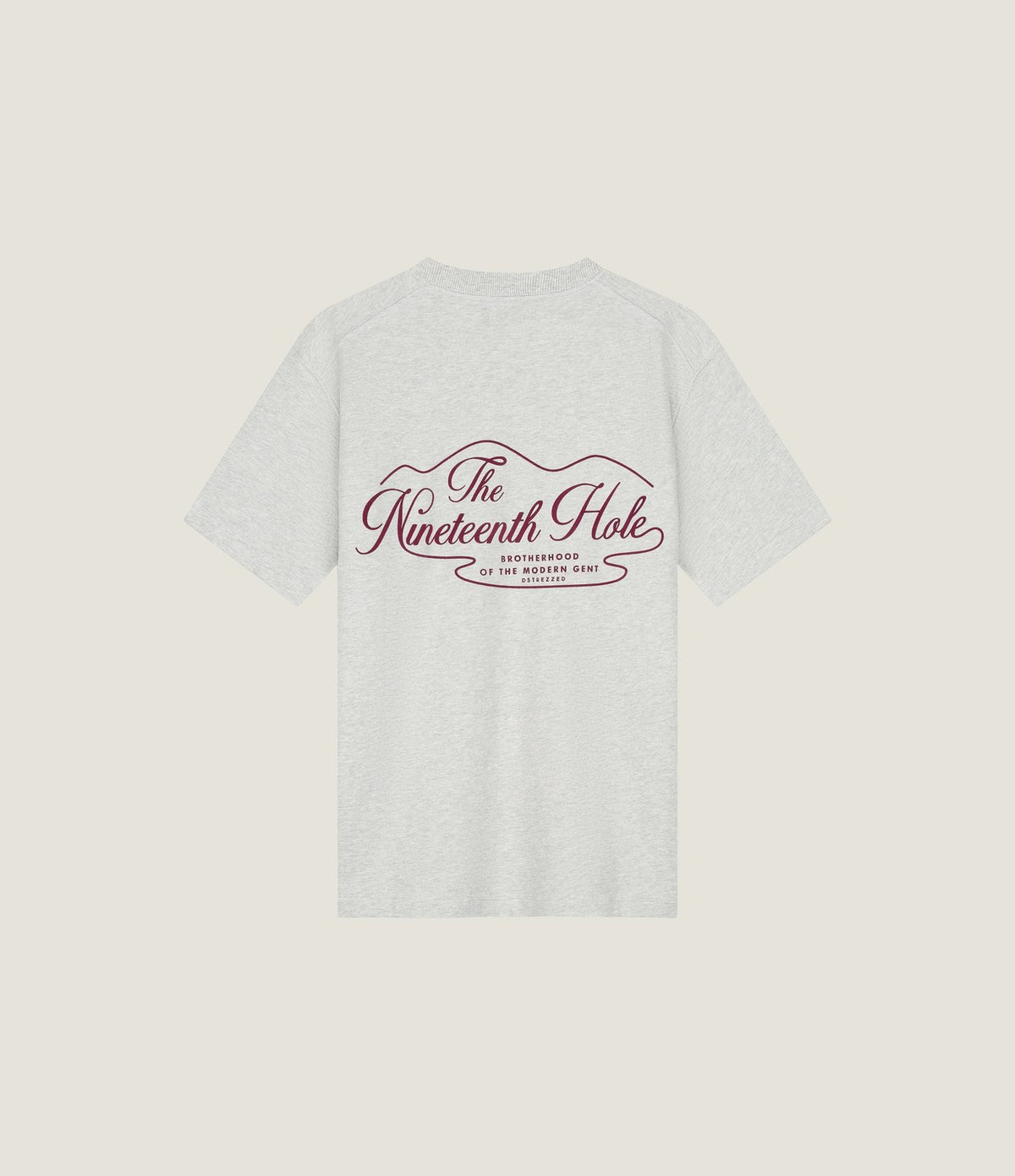 Dstrezzed Lasse Tee Artwork Grey Melange