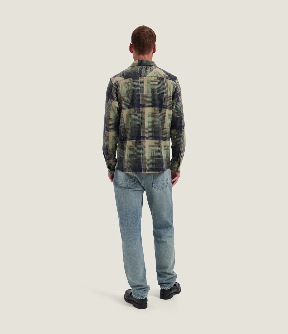 Dstrezzed Gus Check Shirt Sand