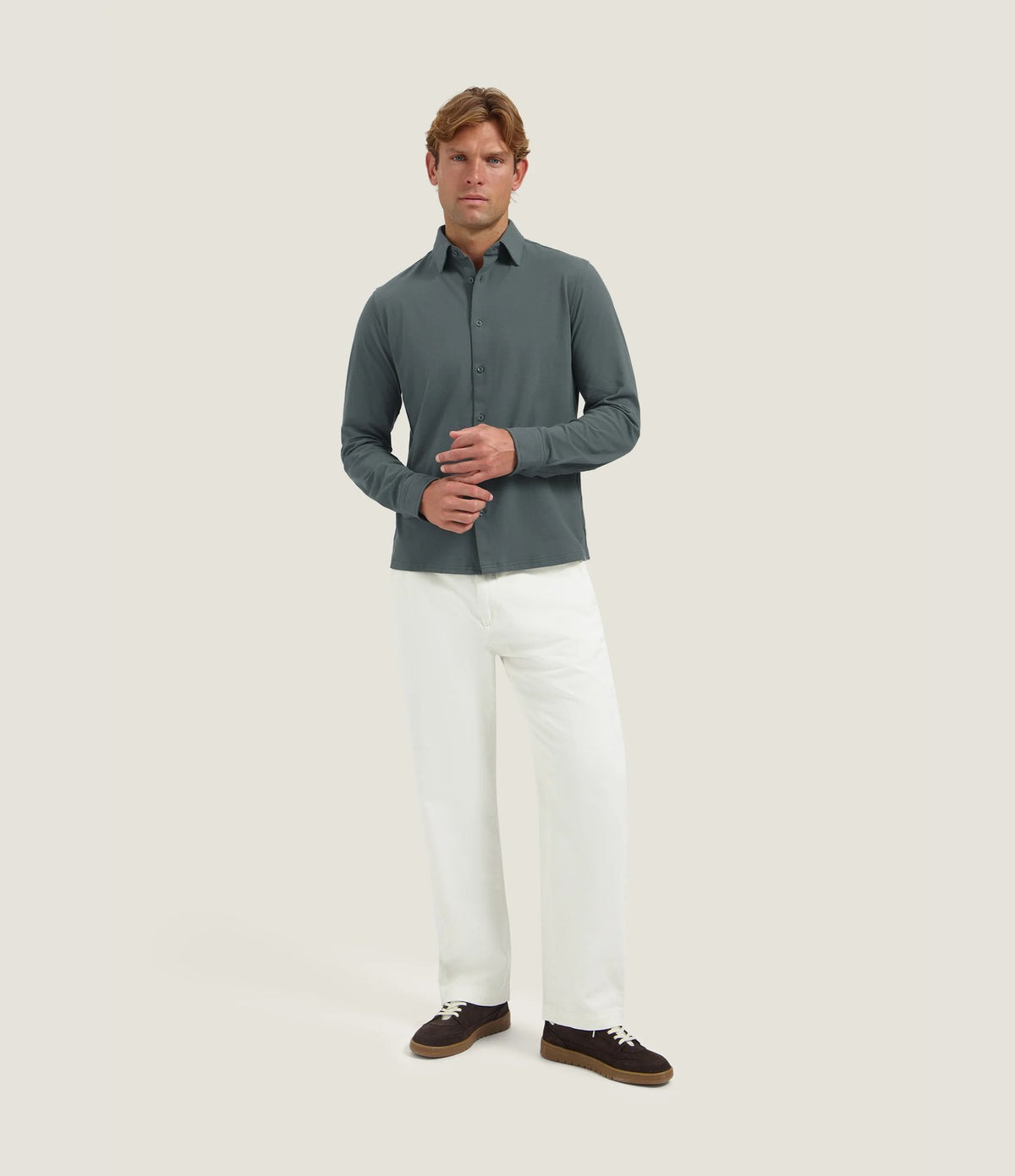 Dstrezzed Blaze Shirt Grey Green