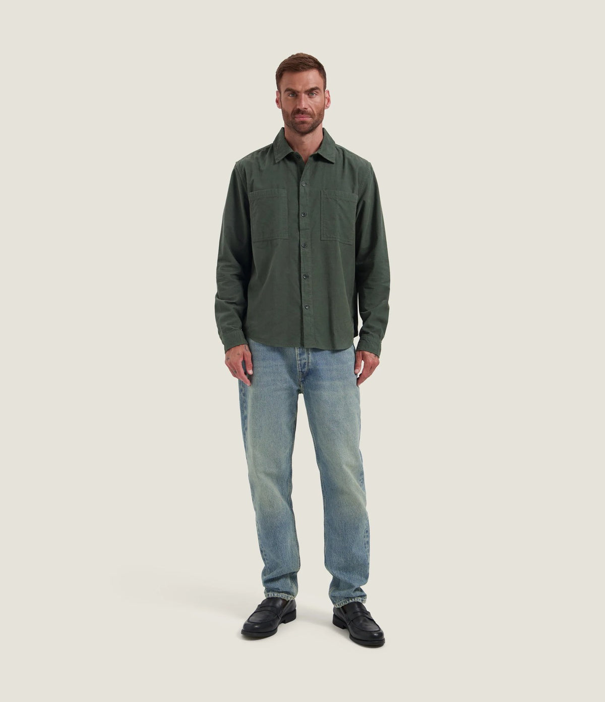 Dstrezzed Joseph Shirt Grey Green