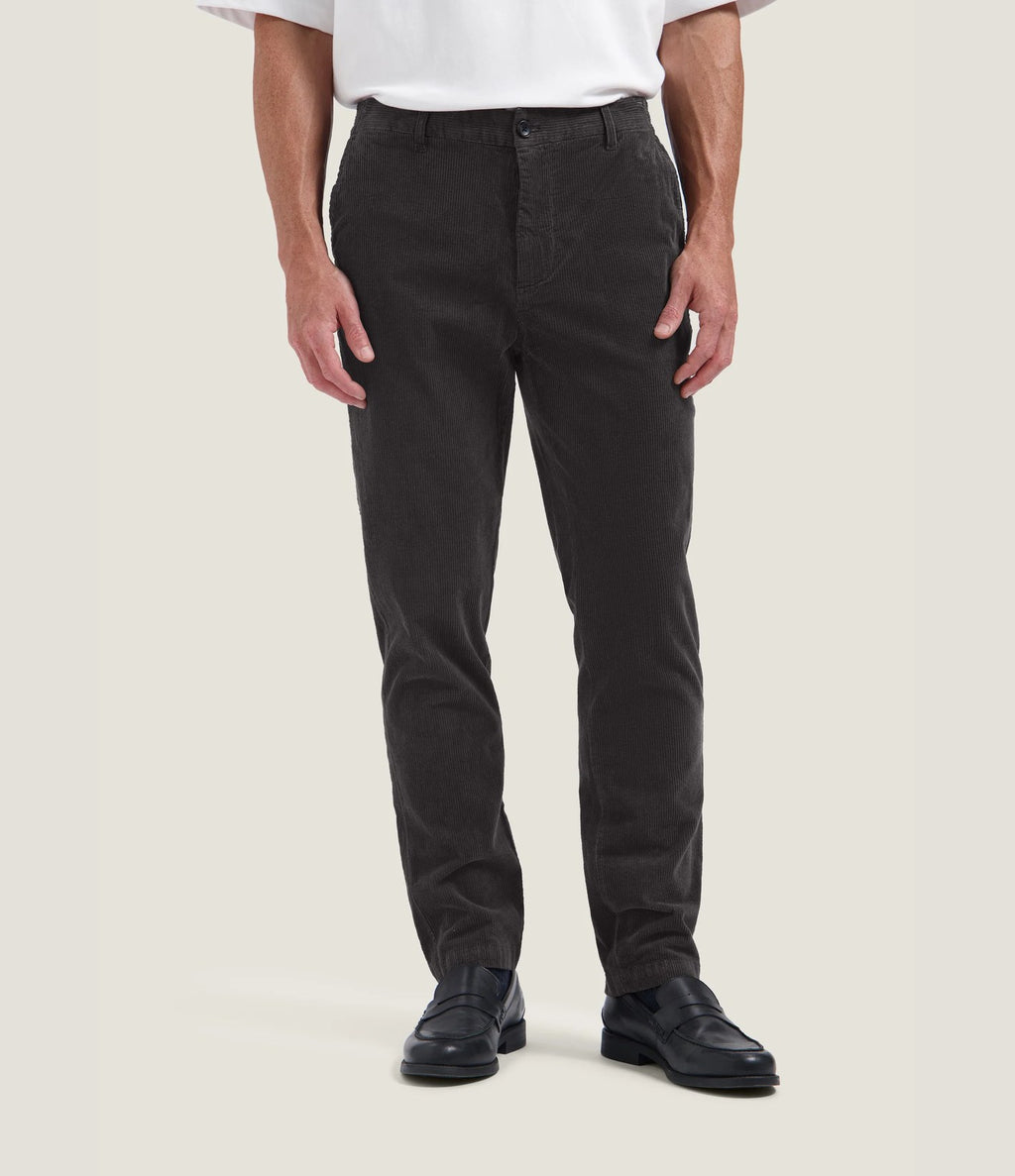 Dstrezzed Logan Chino Ribcord Dark Brown