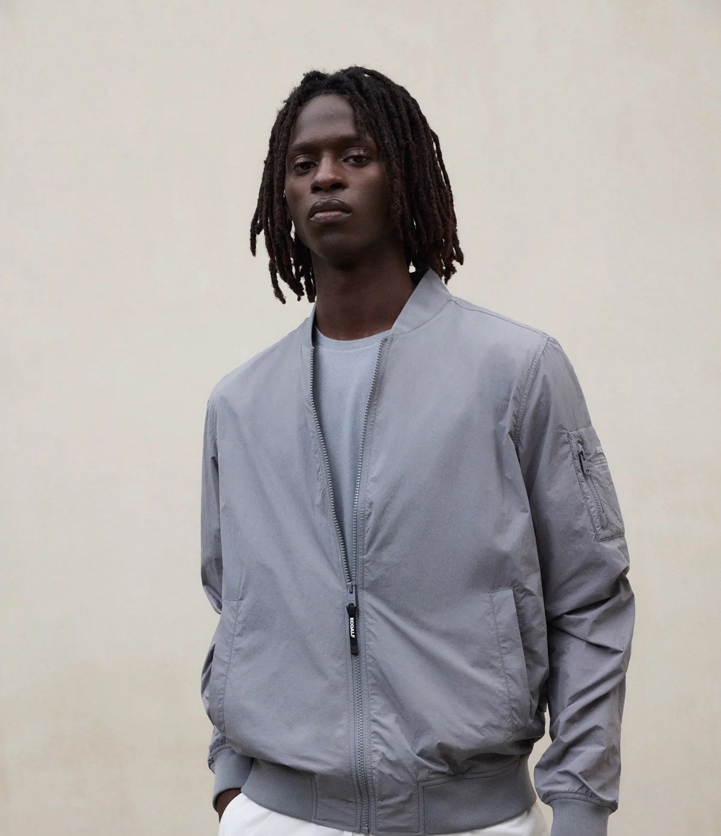 Ecoalf Wale Jacket Gris Piedra