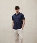 Ecoalf Theo Polo Navy - polo - vista 2