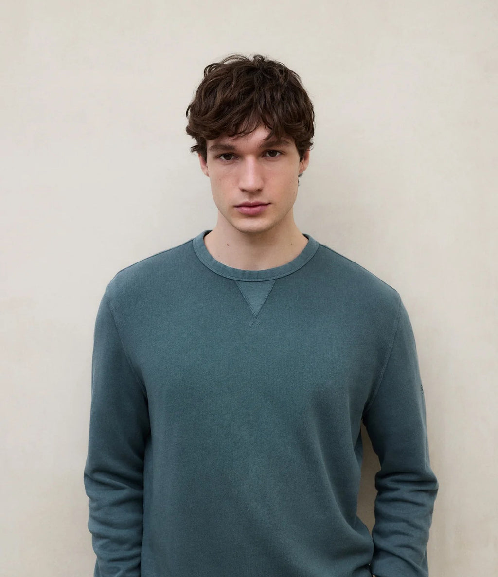 Ecoalf Gola Sweatshirt Verde Petroleo