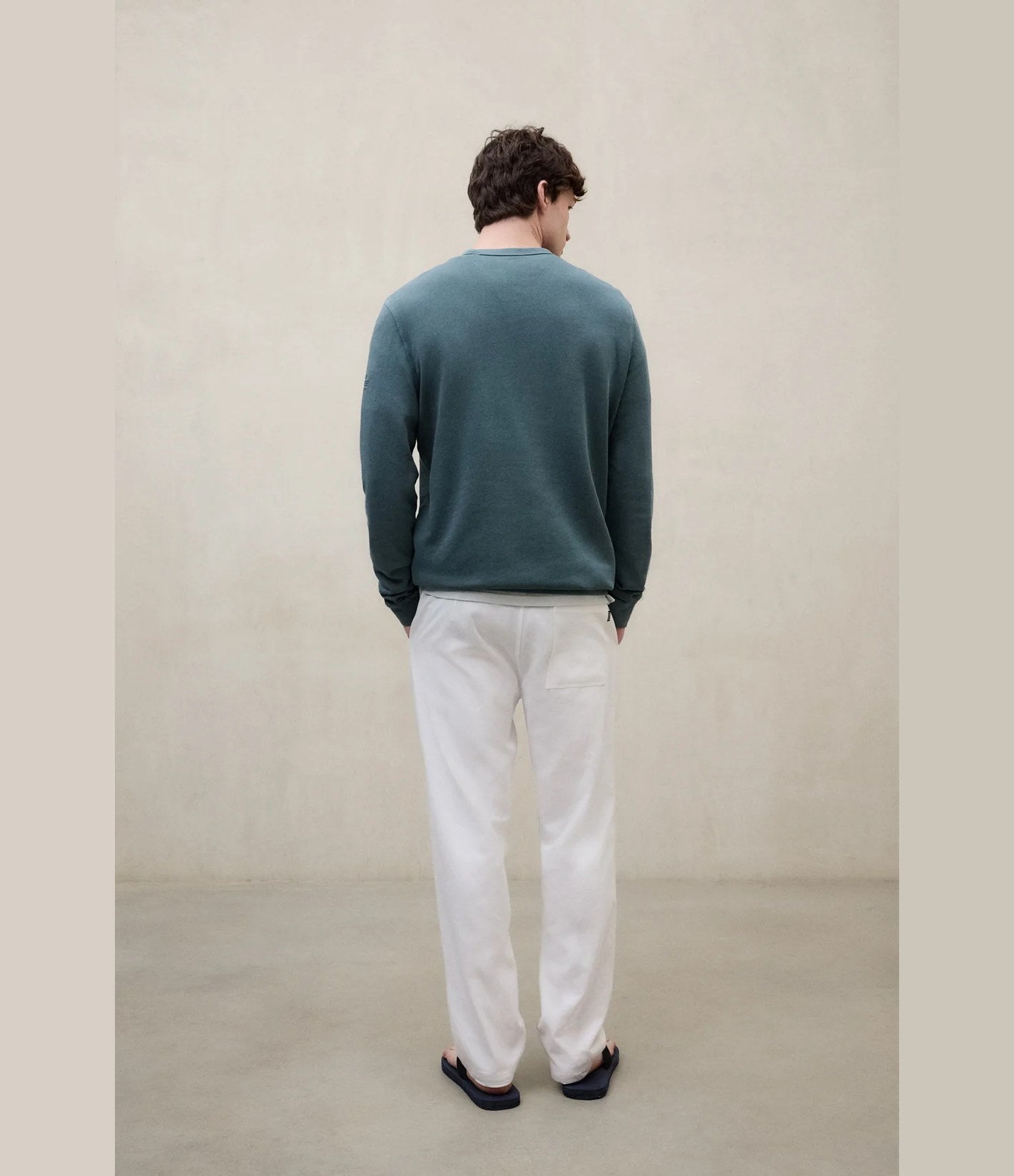 Ecoalf Gola Sweatshirt Verde Petroleo