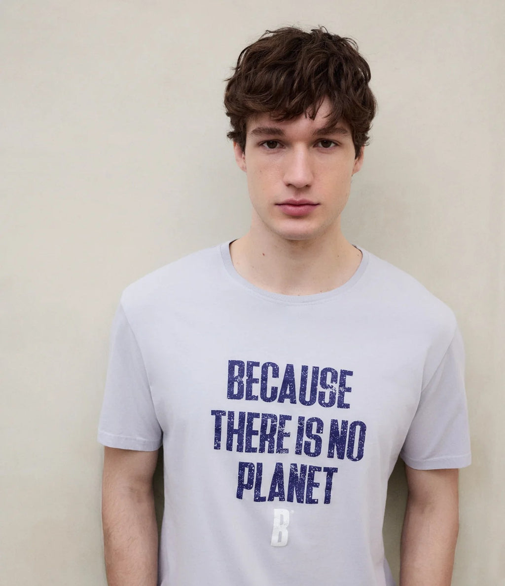 Ecoalf Min T-Shirt Gris Planet B
