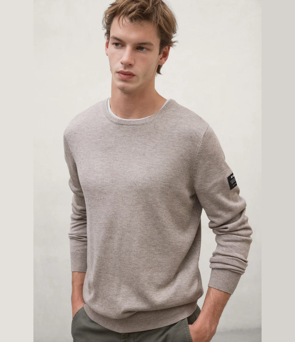 Ecoalf Bayona Knit Man Toast Melange
