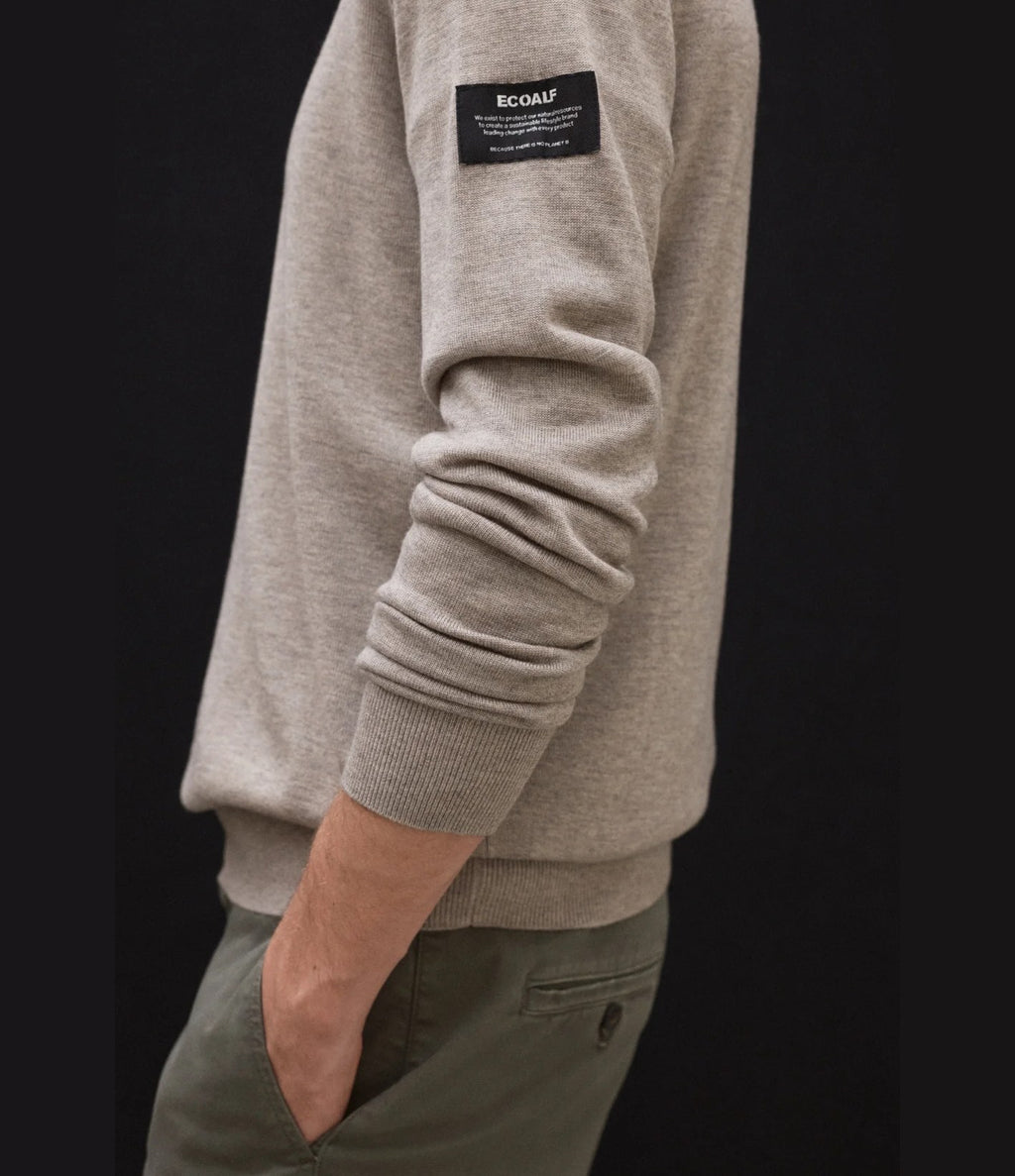 Ecoalf Bayona Knit Man Toast Melange