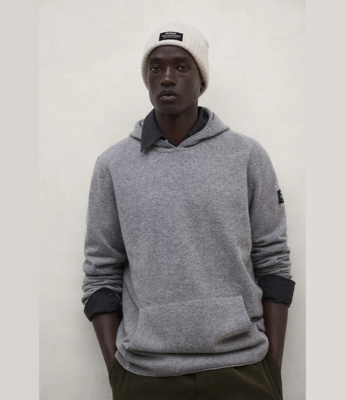 Ecoalf Mugga Knit Medium Grey Melange