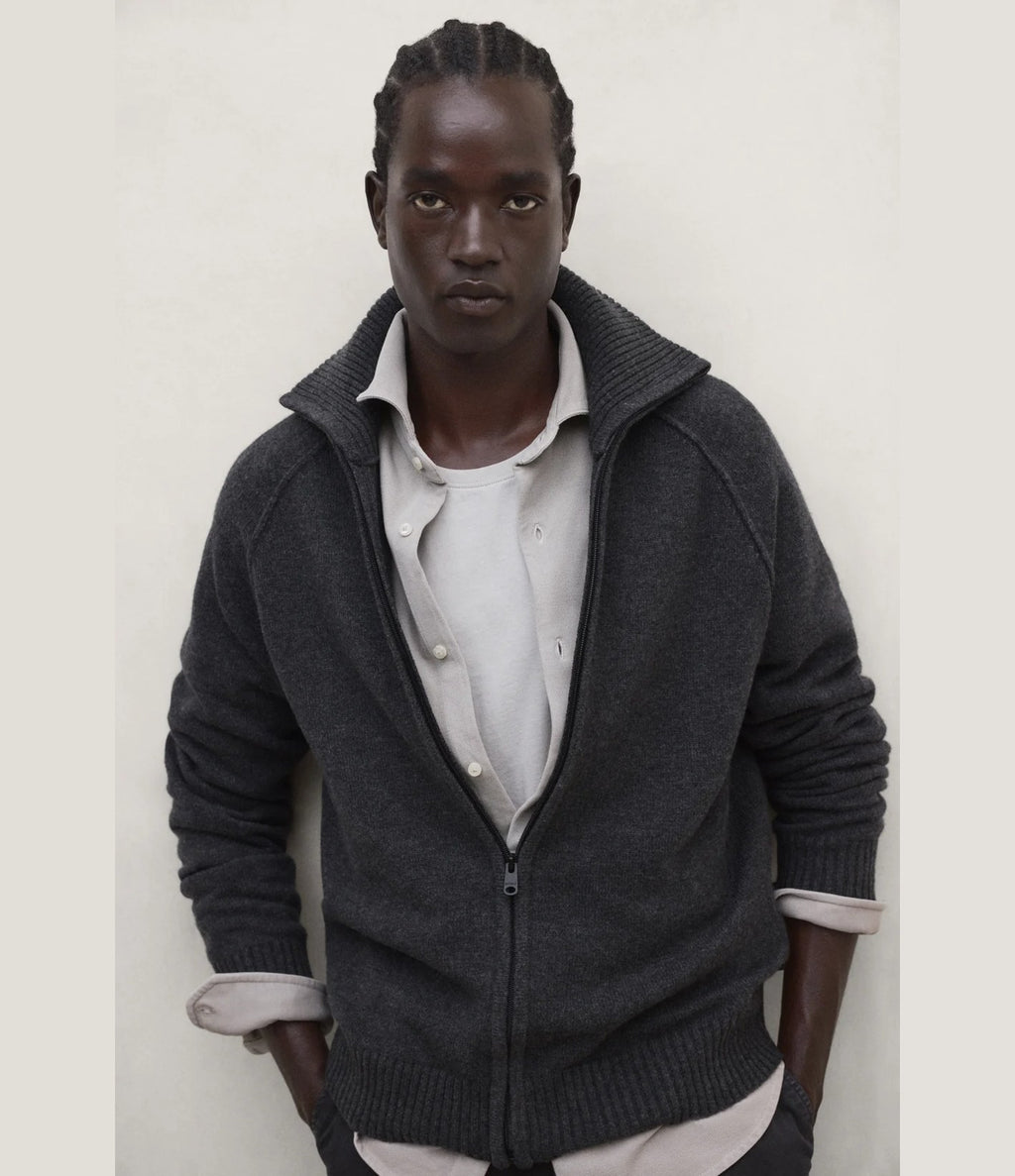 Ecoalf Ubedo Knit Dark Grey Melange