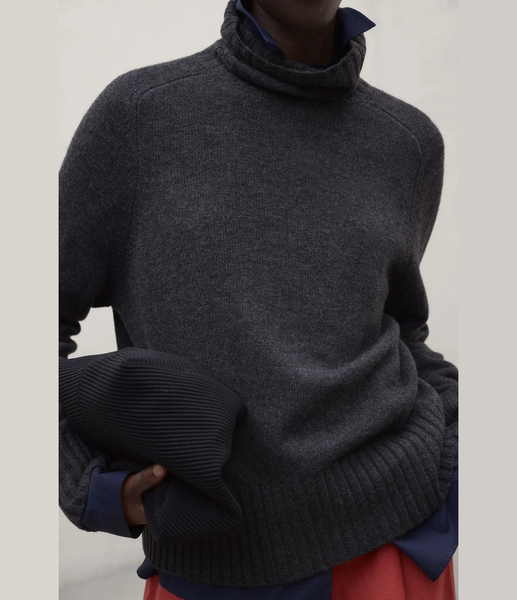 Ecoalf Caqui Knit Dark Grey Melange