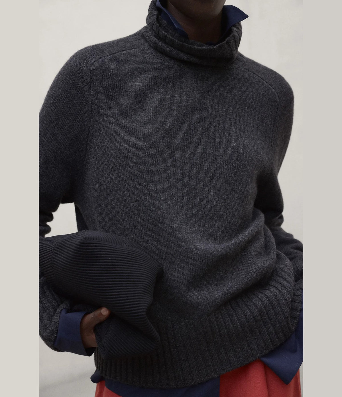 Ecoalf Caqui Knit Dark Grey Melange
