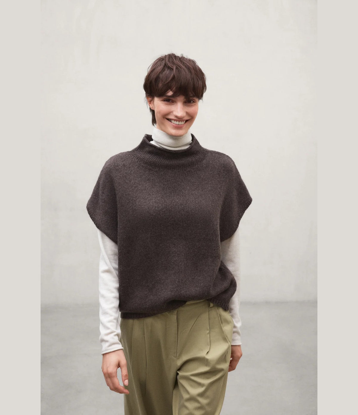 Ecoalf Castelly Knit Dark Chocolate
