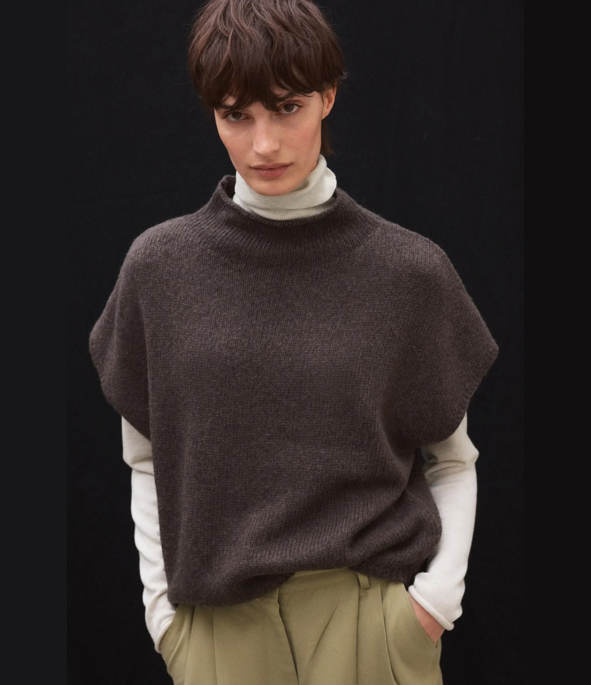 Ecoalf Castelly Knit Dark Chocolate