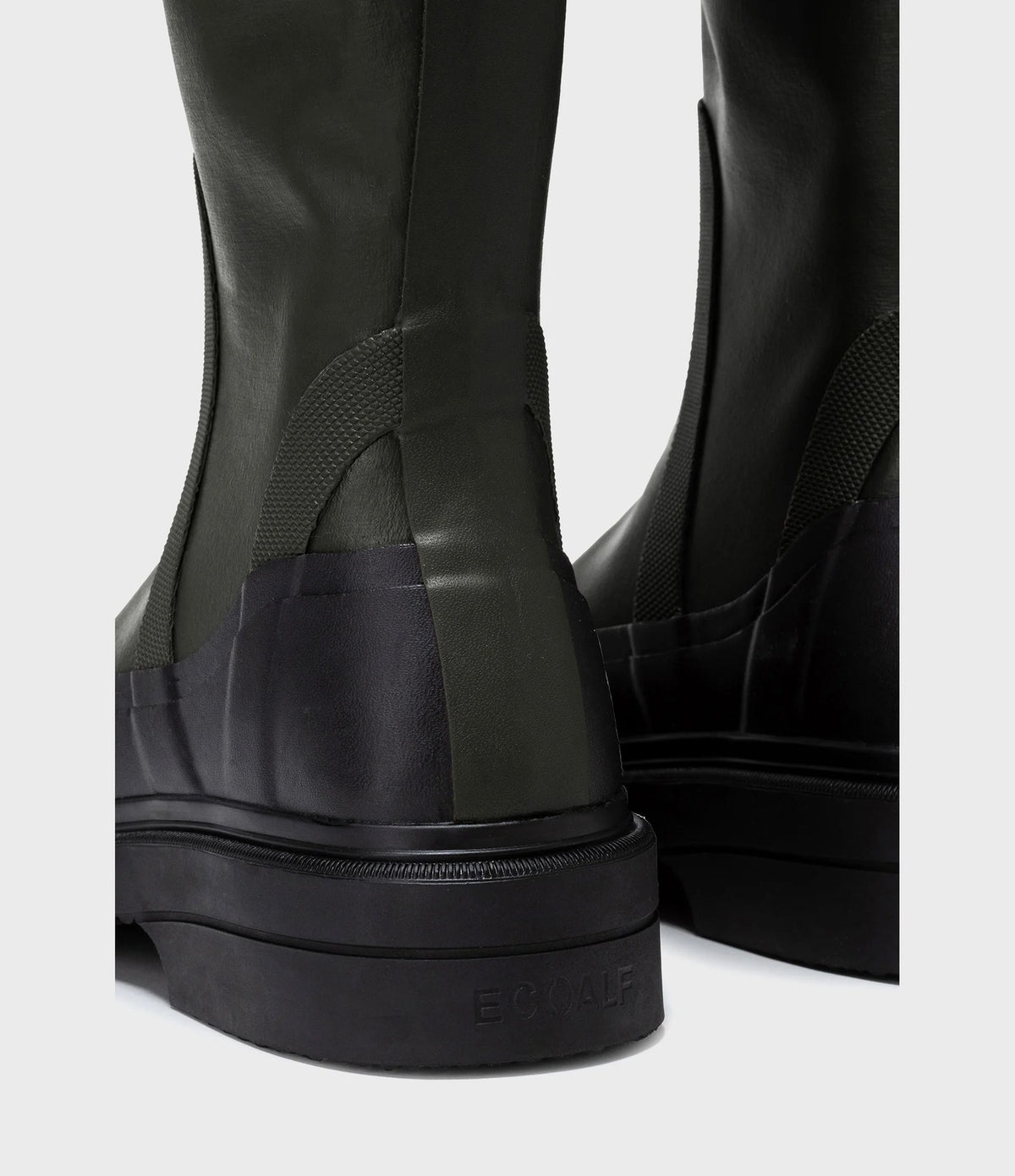 Ecoalf Anamaria Rainboot High Dark Khaki