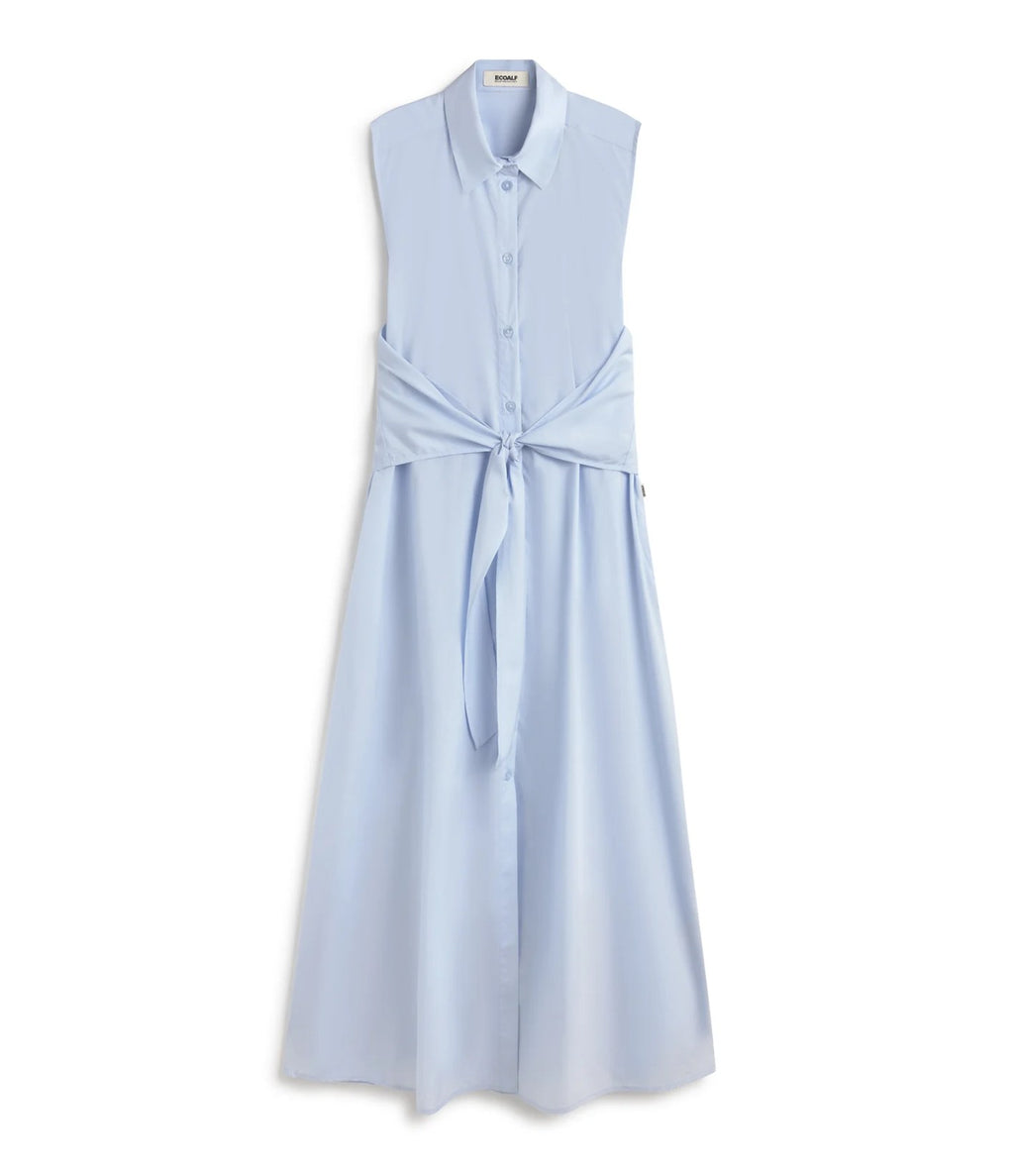 Ecoalf Chiara Dress Azul Celeste