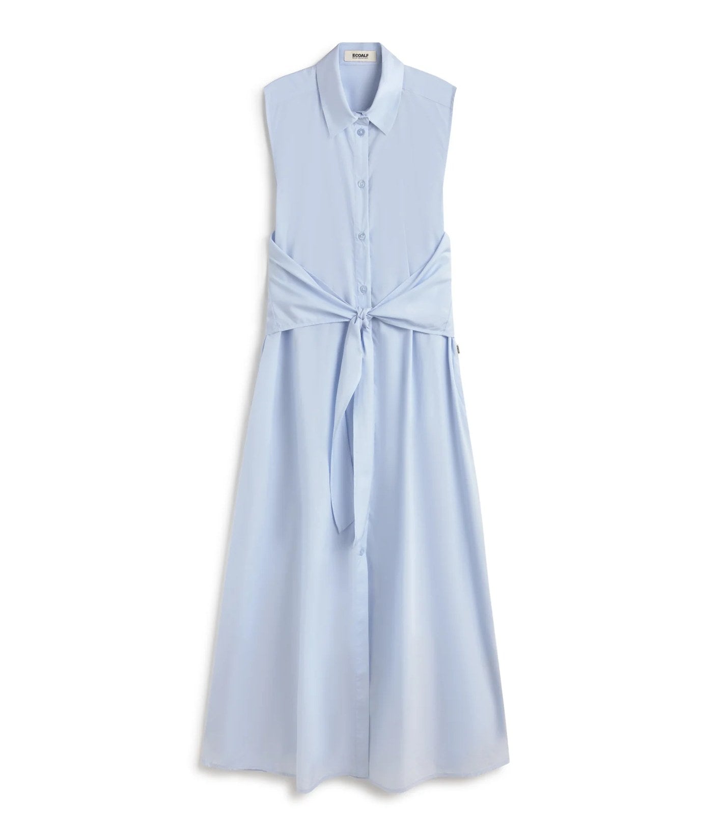 Ecoalf Chiara Dress Azul Celeste