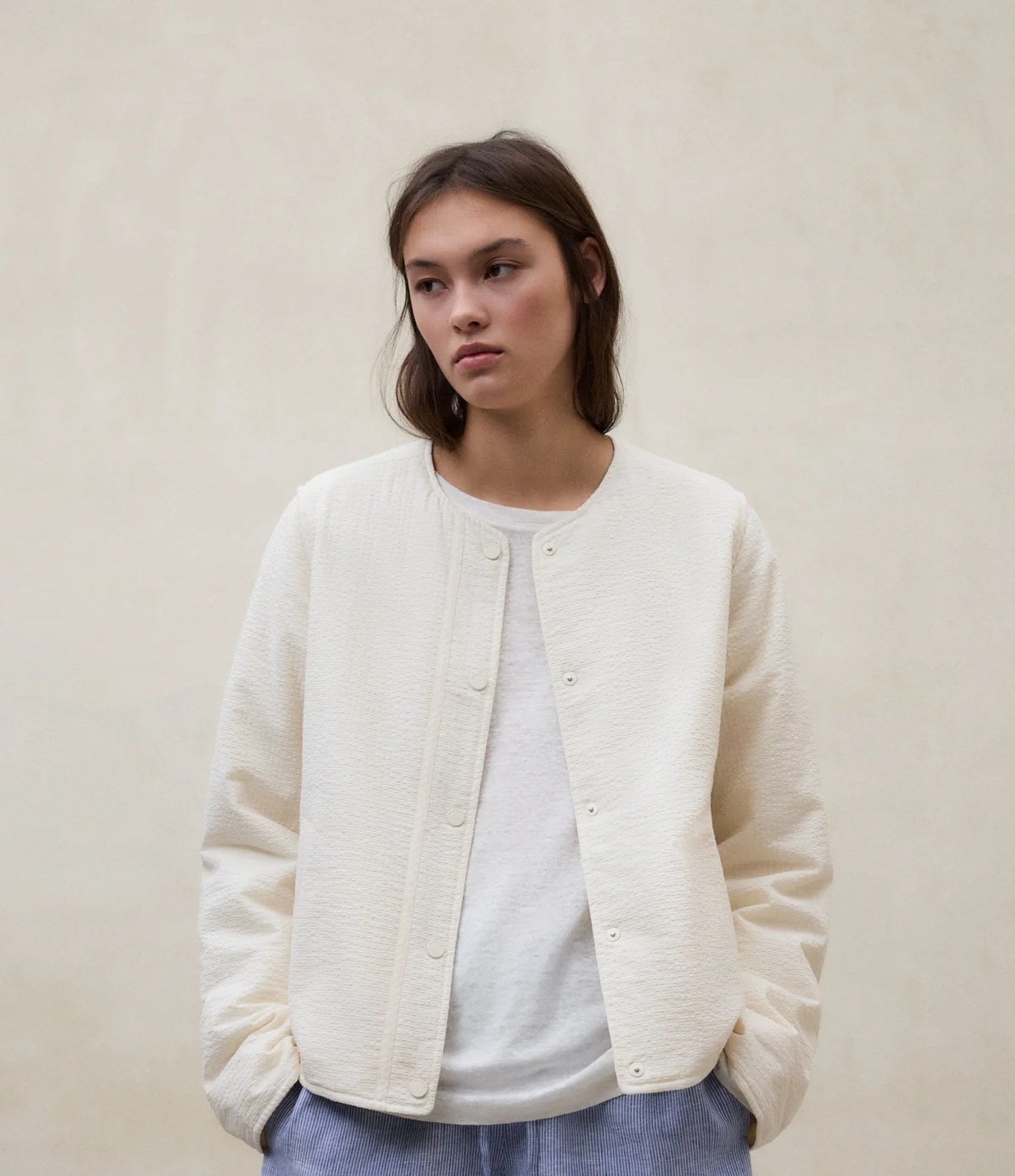 Ecoalf Gabi Jacket Blanco Roto