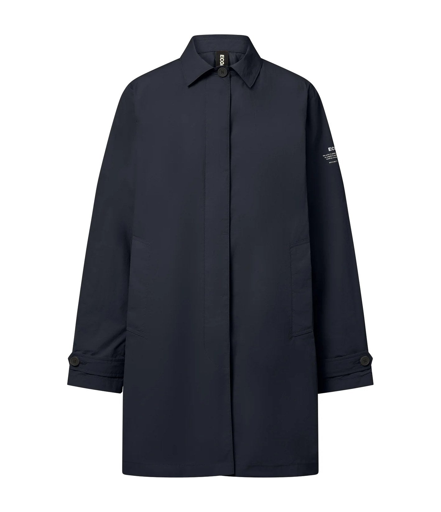 Ecoalf Verne Jacket Navy - abrigo