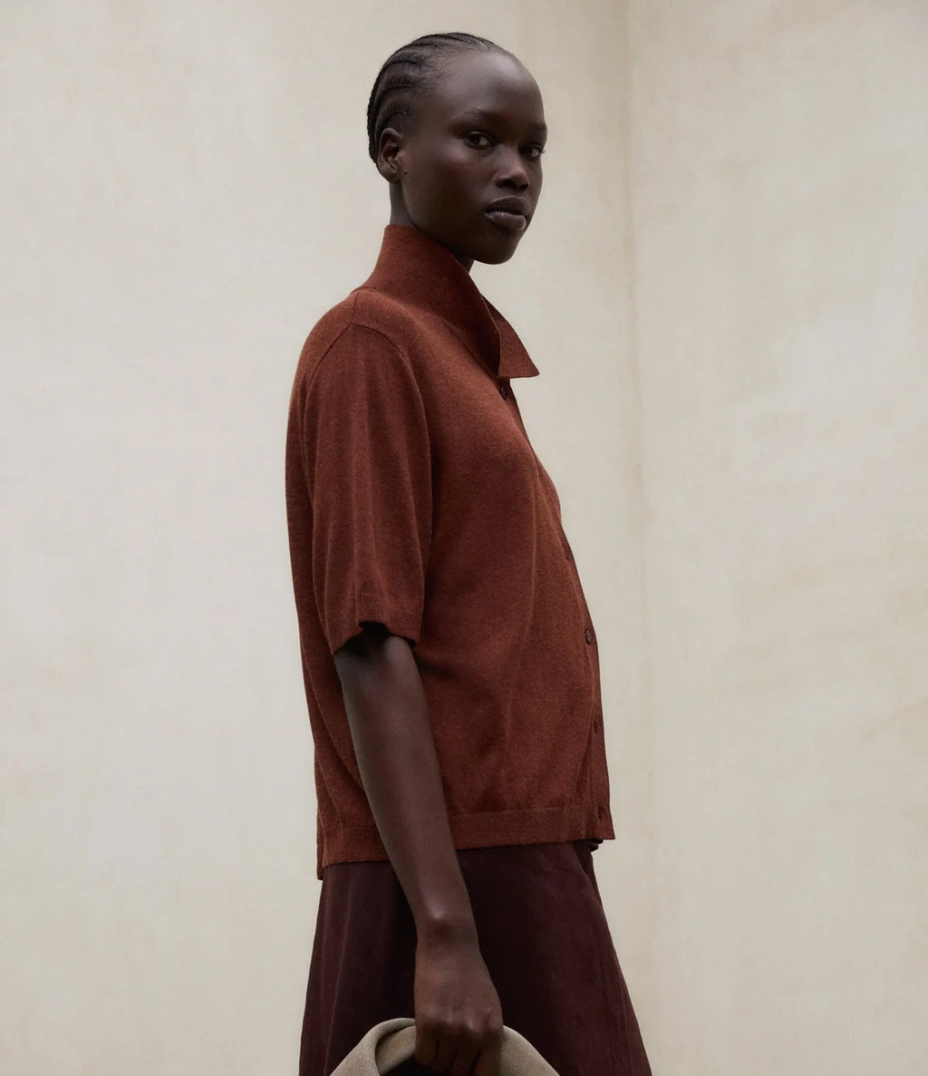 Ecoalf Juniper Polo Caramelo - polo - vista 3
