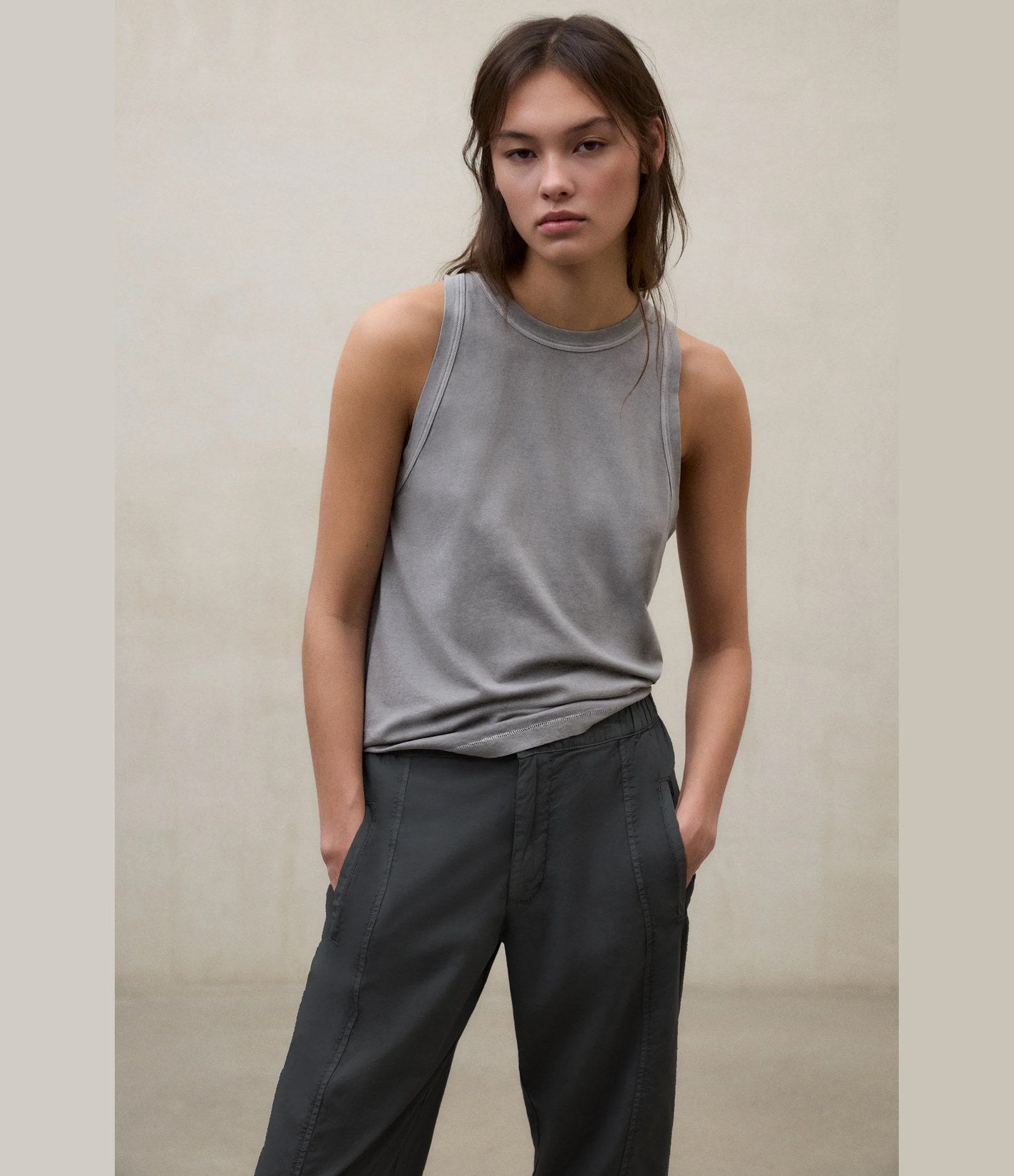 Ecoalf Ripoll Pants Charcoal - pantalon - vista 4