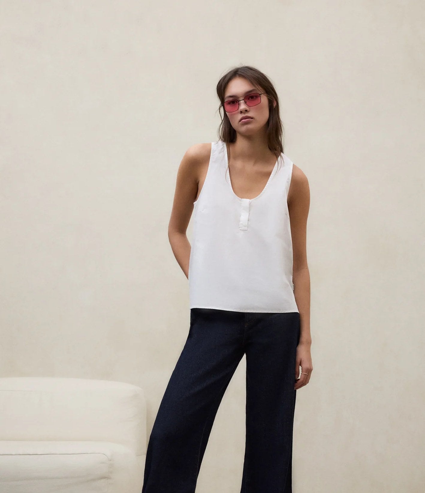 Ecoalf Rita Shirt Blanco - camiseta - vista 2