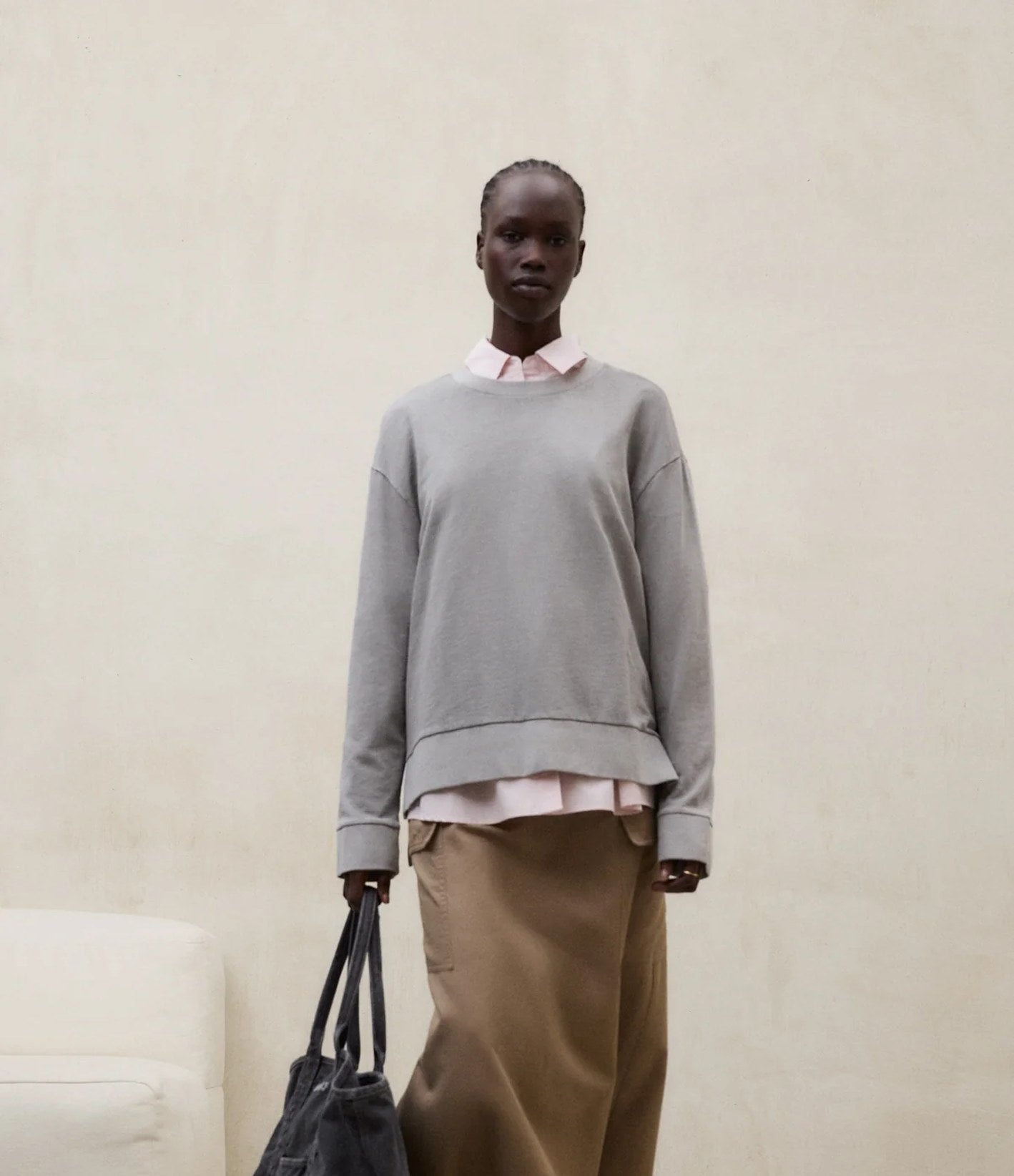 Ecoalf Bahia Sweatshirt Charcoal