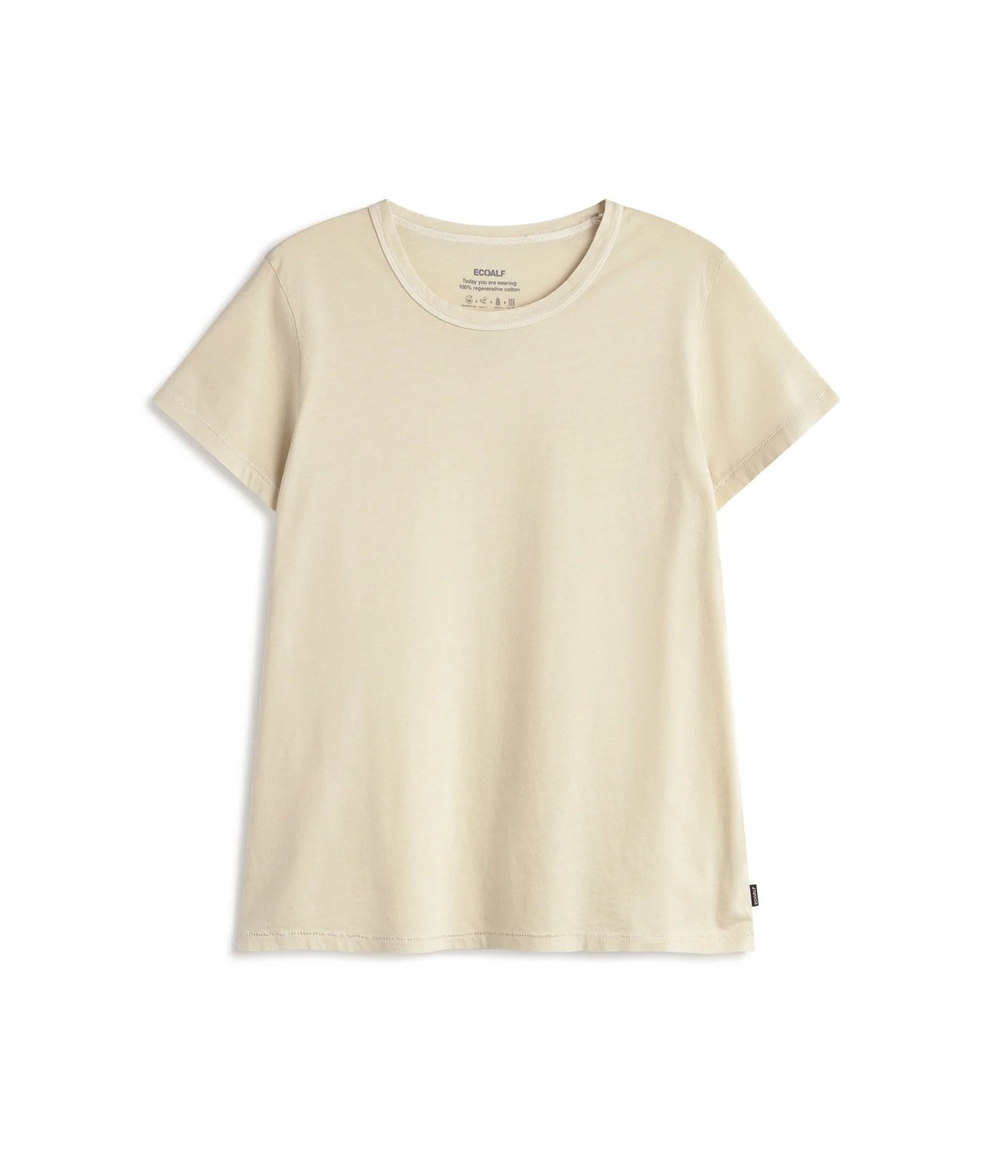 Ecoalf Keile T-Shirt Ecru