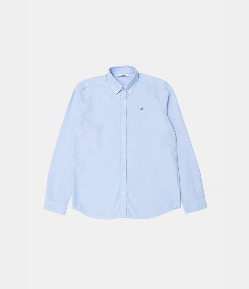 Edmmond Studios Duck Shirt Oxford Light Blue
