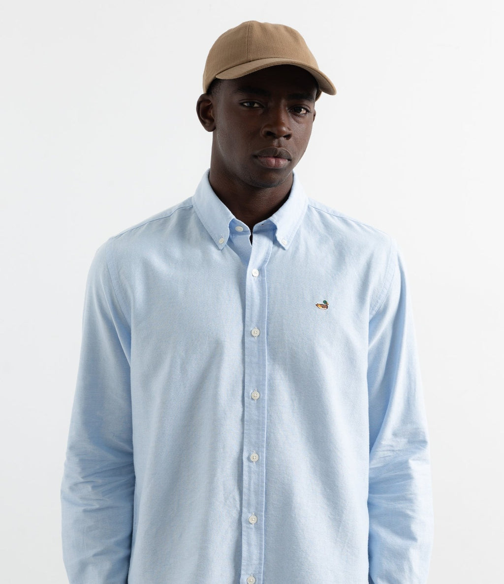 Edmmond Studios Duck Shirt Oxford Light Blue