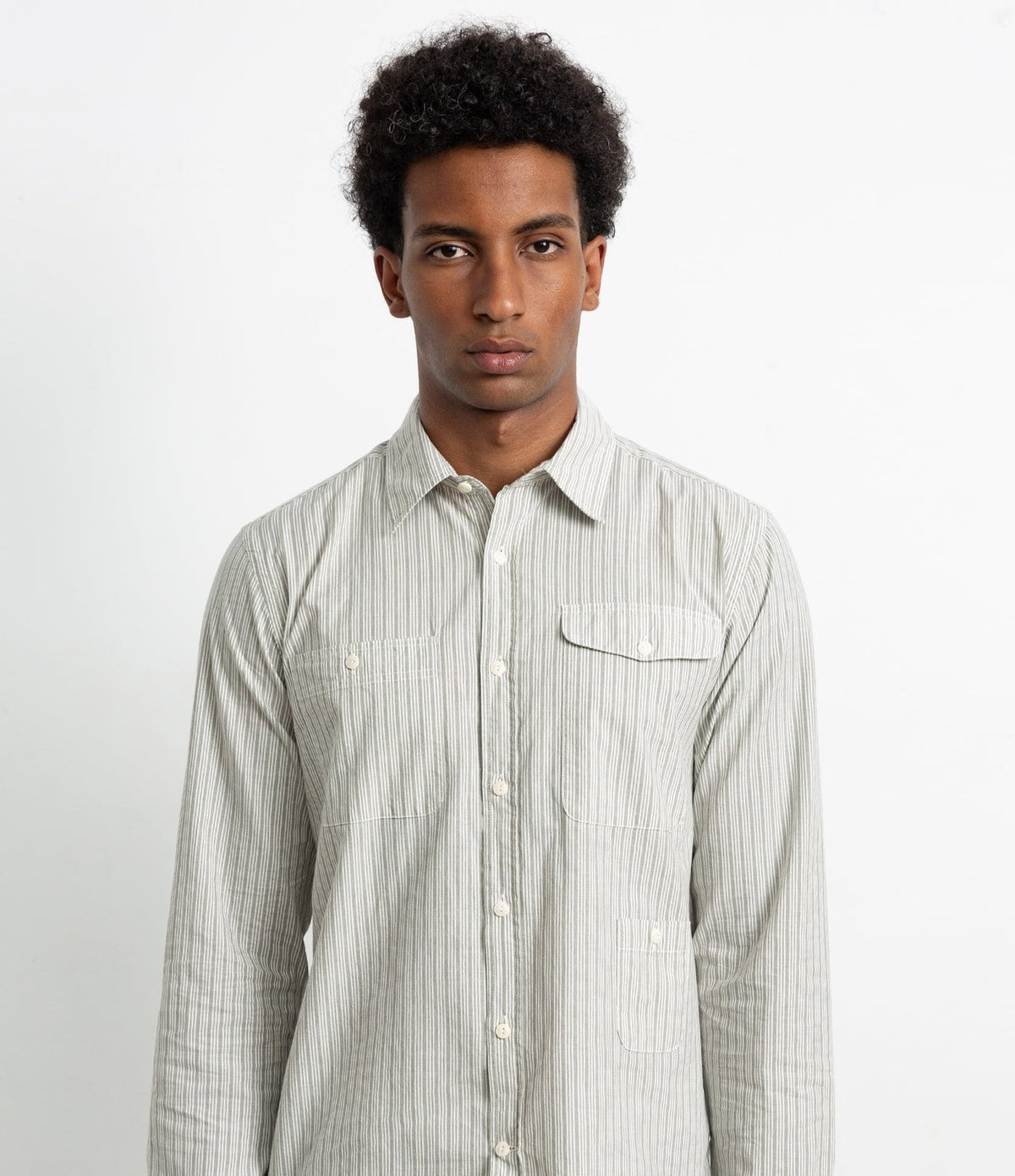 Edmmond Studios Sorne Shirt Plain Grey