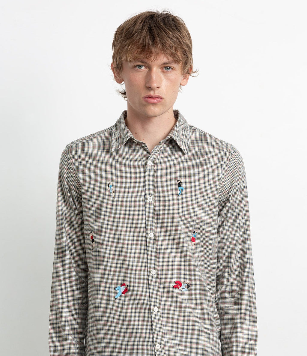 Edmmond Studios Groove Room Shirt Plain Khaki