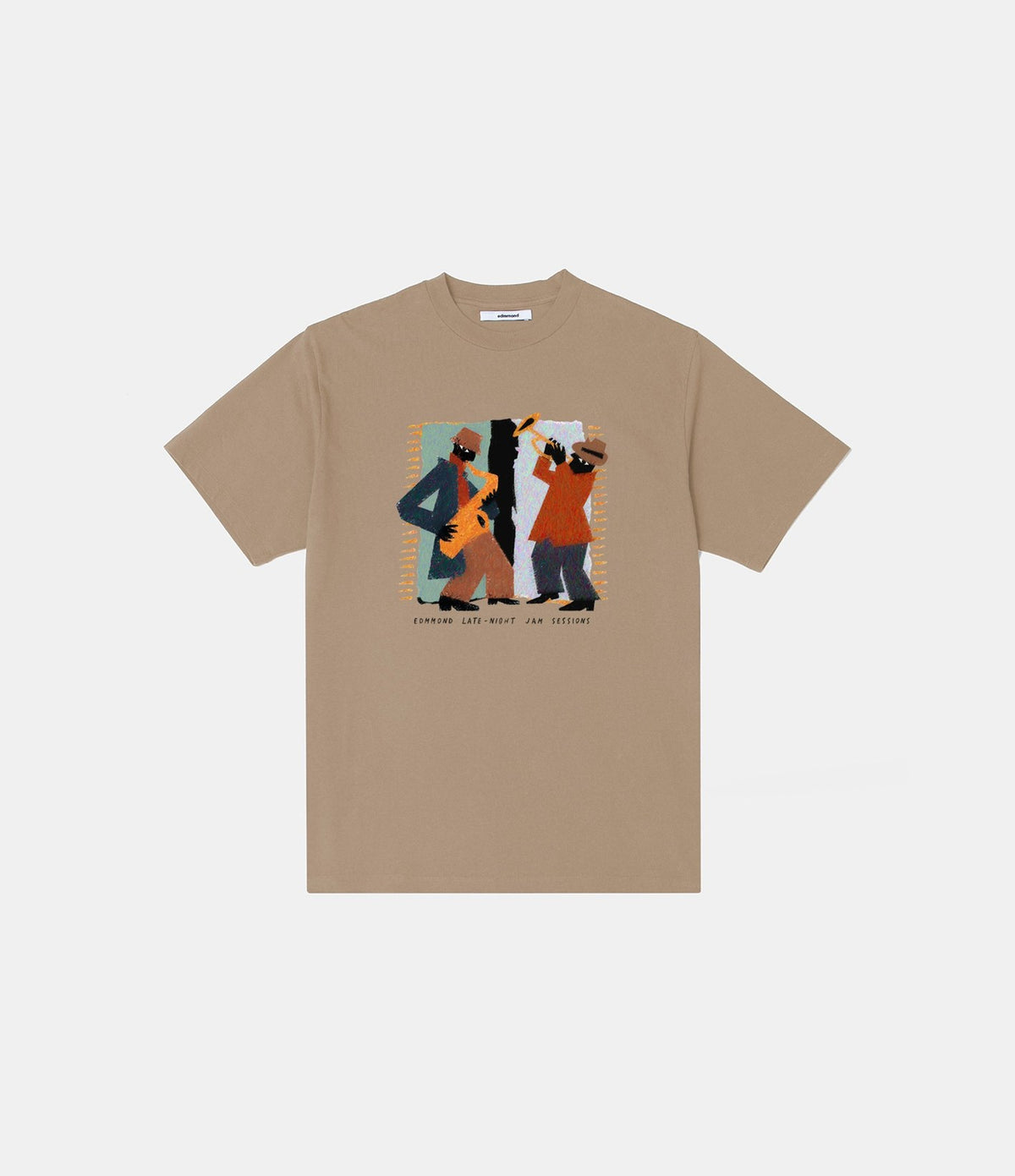 Edmmond Studios Jam Tee Plain Tan