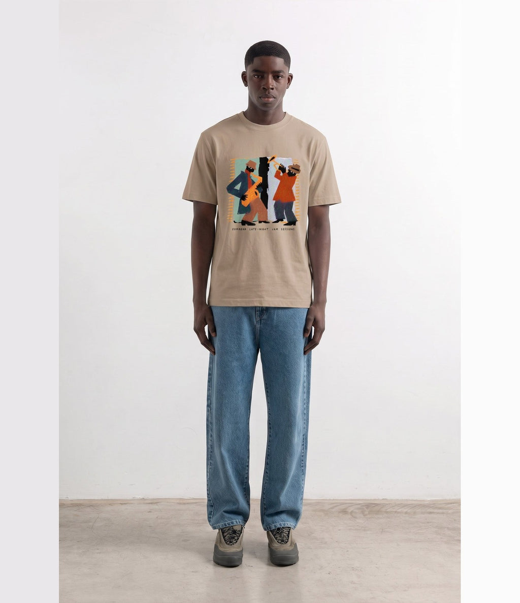 Edmmond Studios Jam Tee Plain Tan