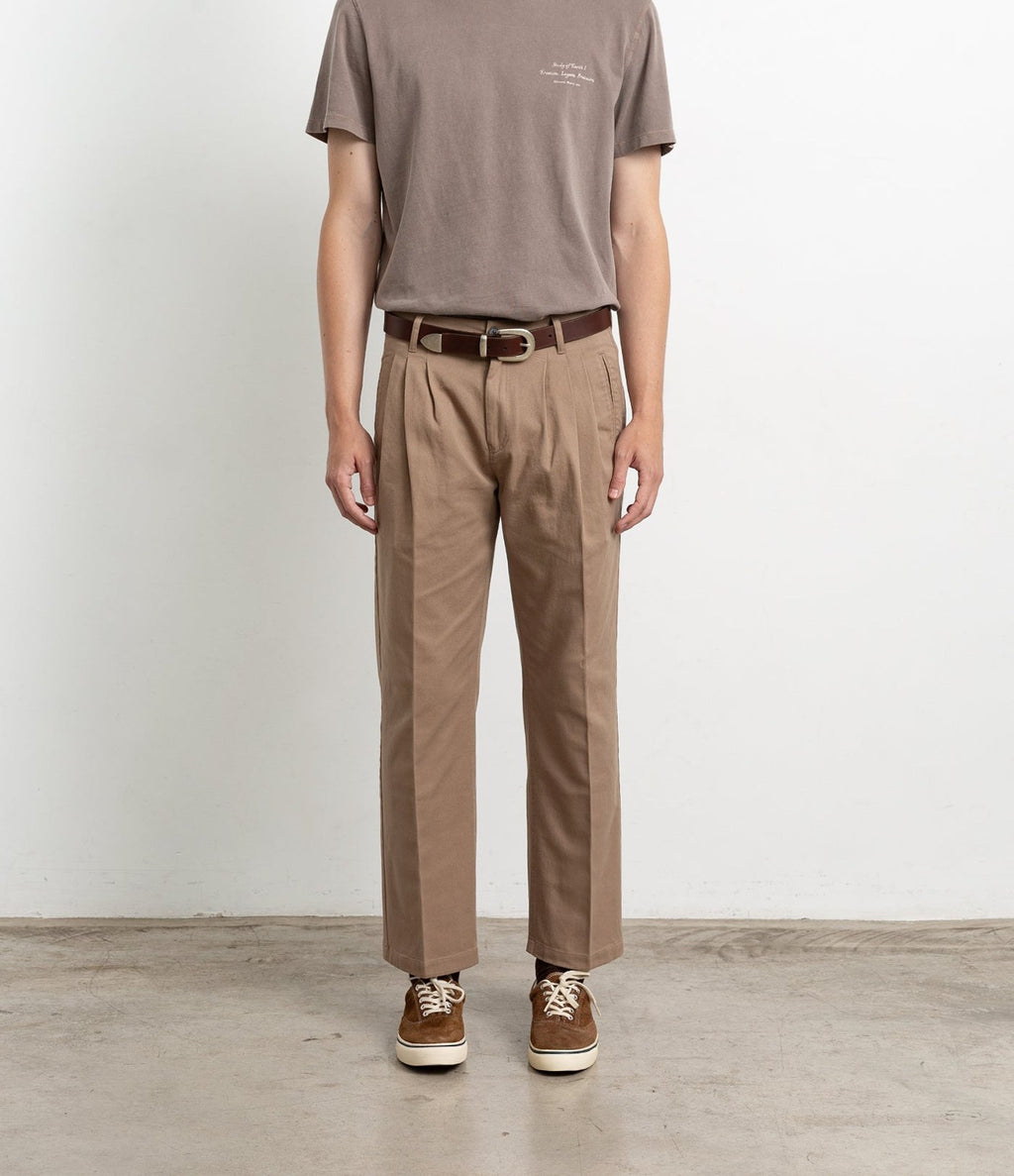 Edmmond Studios Stones Tee Plain Chocolate