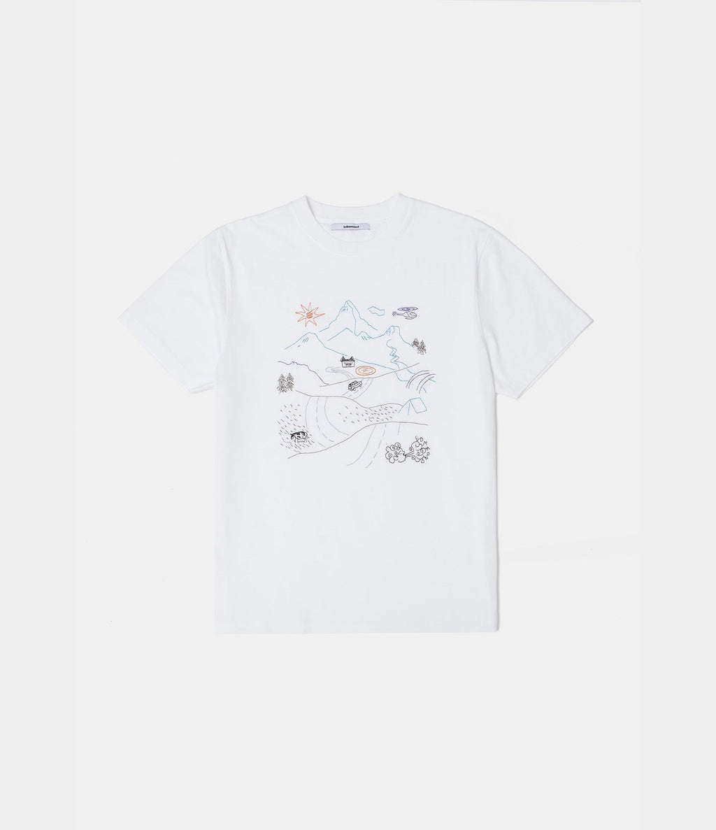 Edmmond Studios Outdoors Tee Plain White