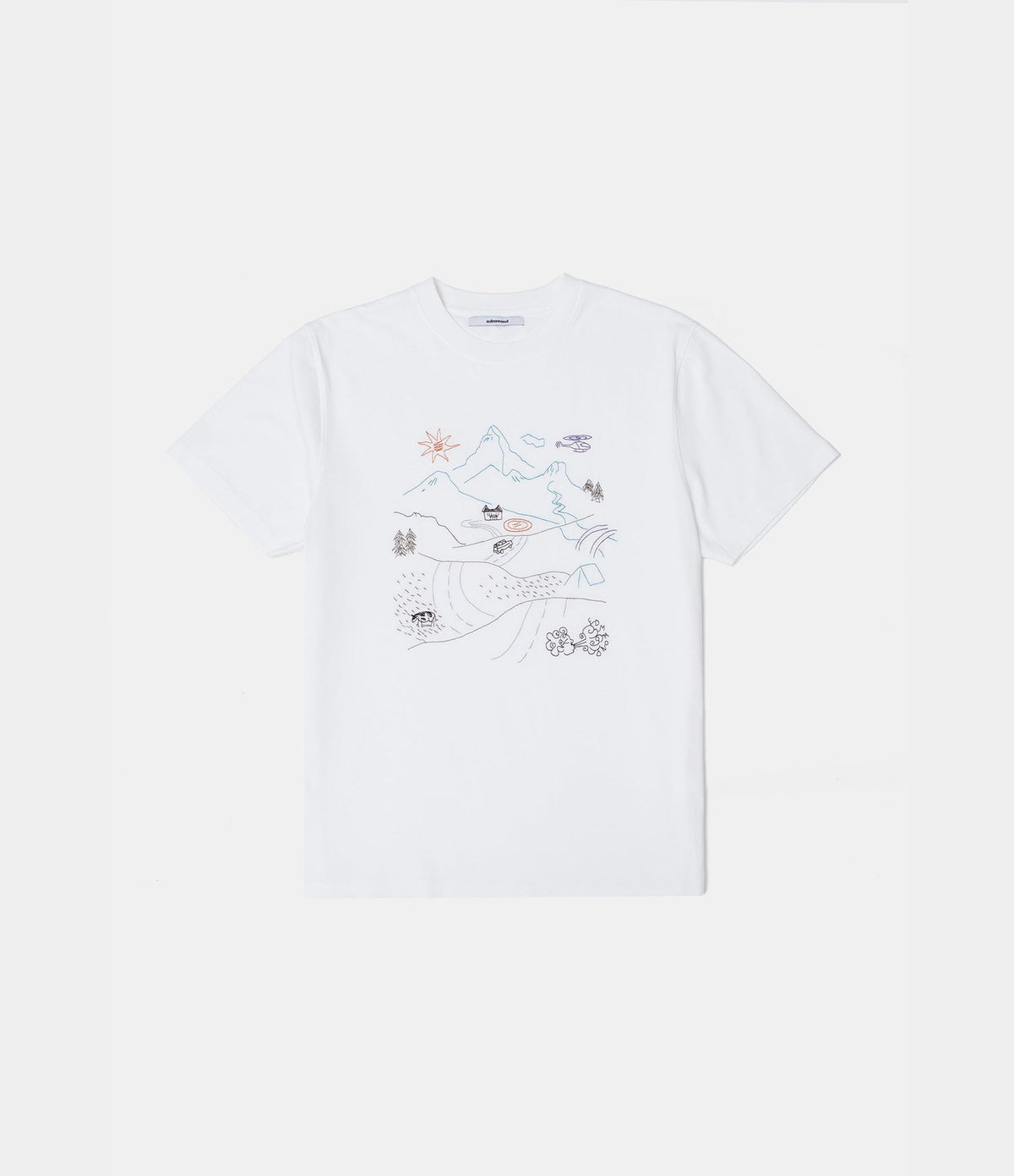 Edmmond Studios Outdoors Tee Plain White