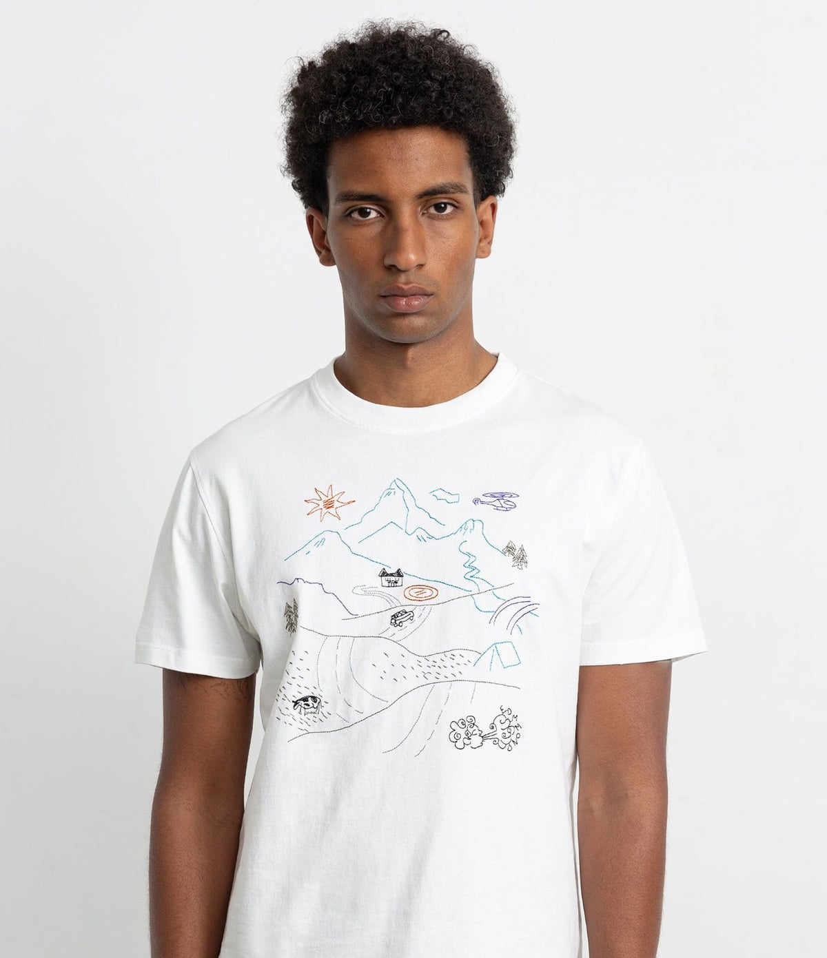 Edmmond Studios Outdoors Tee Plain White