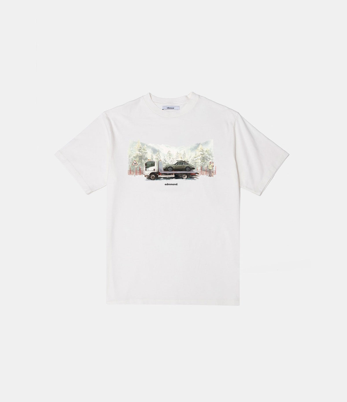Edmmond Studios Journey Tee Plain Off White