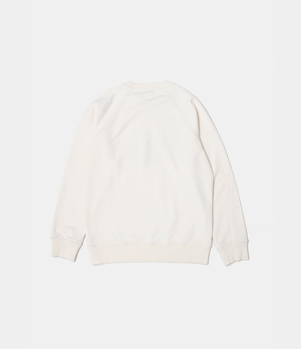 Edmmond Studios Wander Sweatshirt Plain Off White
