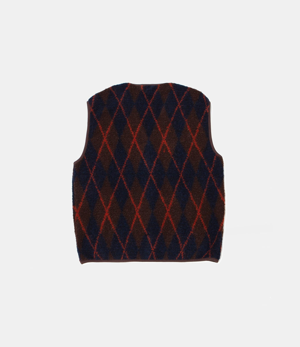 Edmmond Studios Atelier Vest Plain Brown