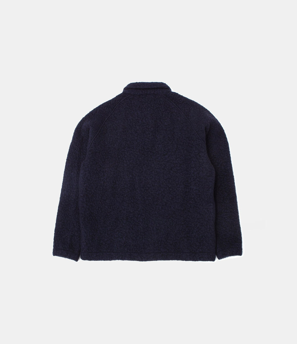 Edmmond Studios Unconventional Zip Logo Plain Navy