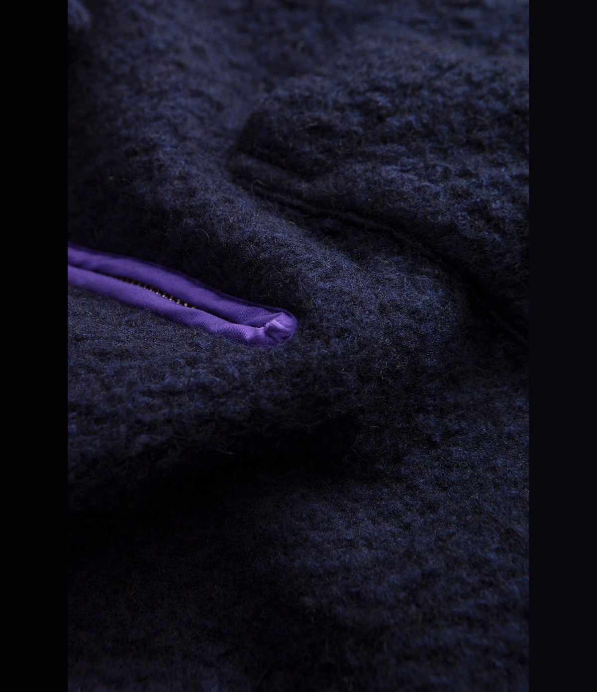 Edmmond Studios Unconventional Zip Logo Plain Navy