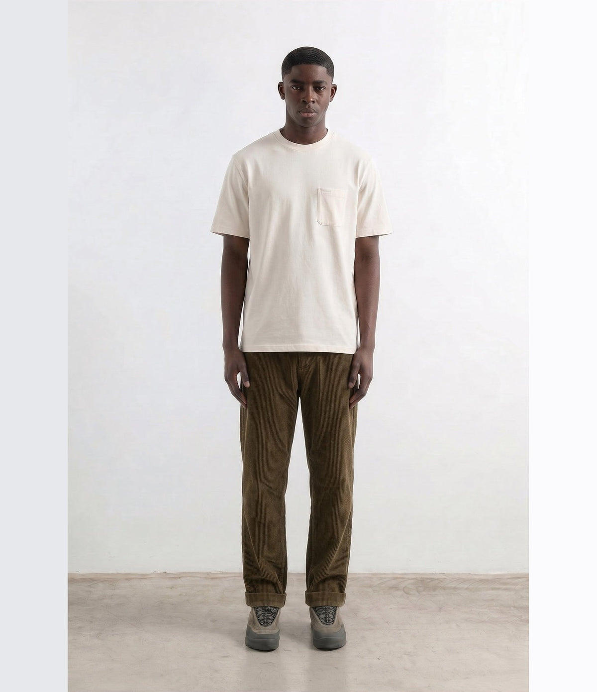 Edmmond Studios Jorge Pant Plain Khaki