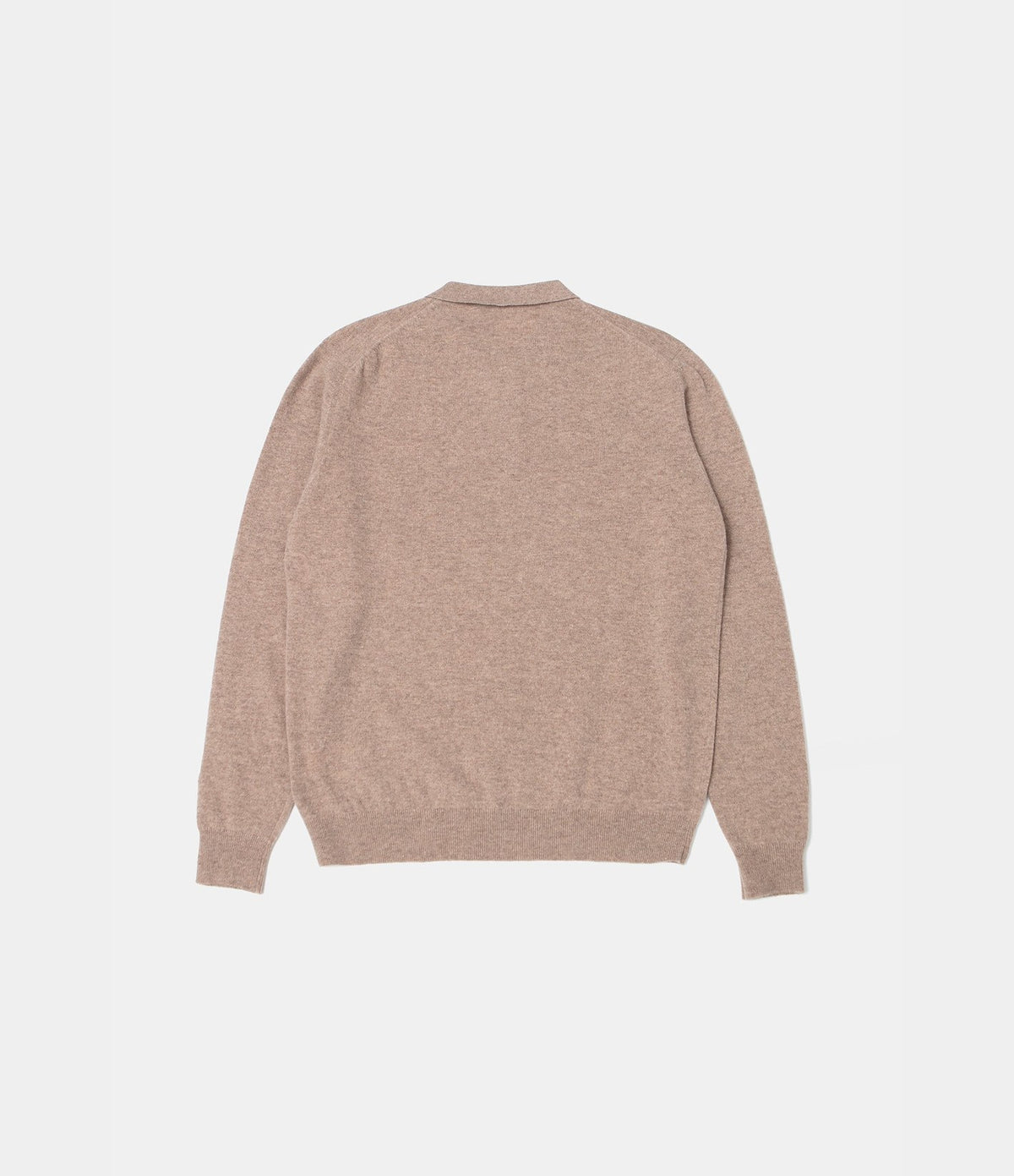 Edmmond Studios Wool Polo Plain Tan