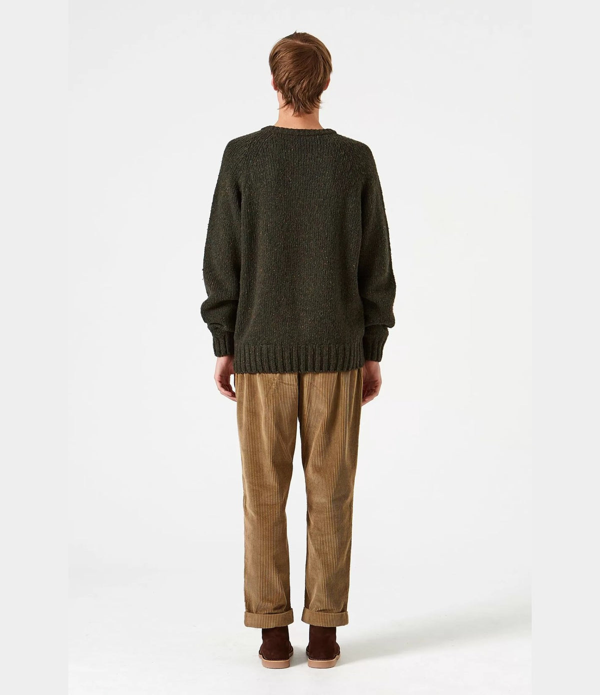 Edmmond Studios Paris Sweater Plain Khaki