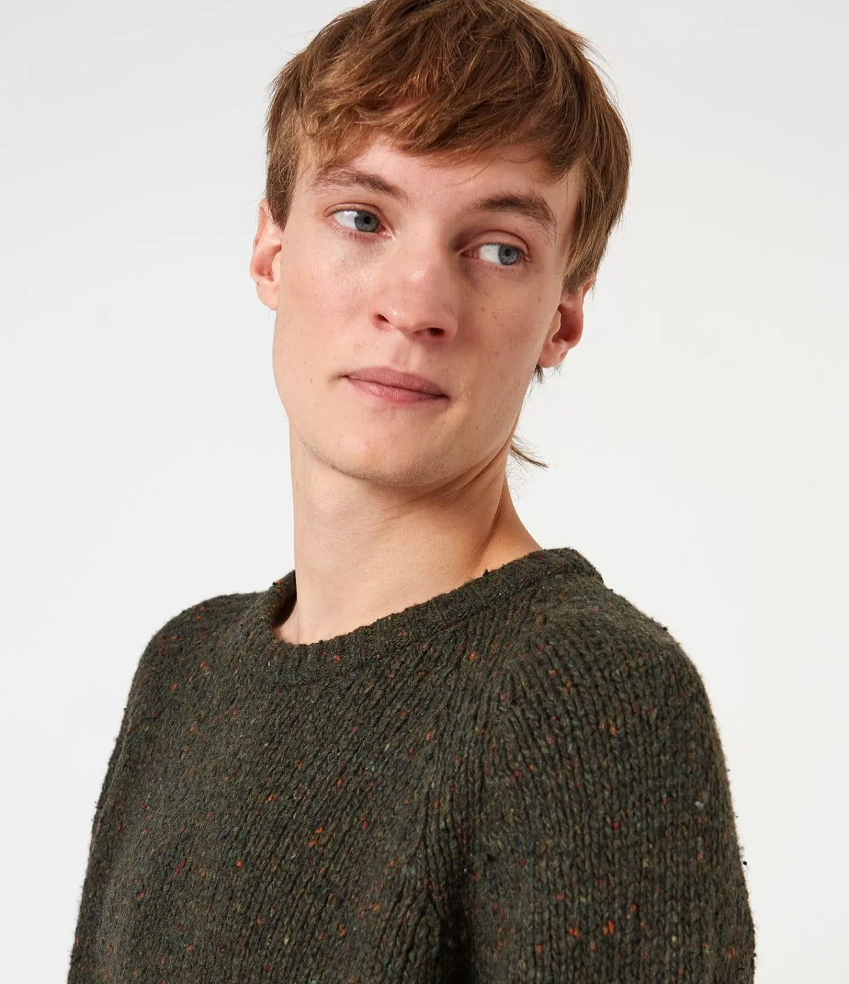 Edmmond Studios Paris Sweater Plain Khaki