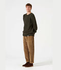 Edmmond Studios Paris Sweater Plain Khaki