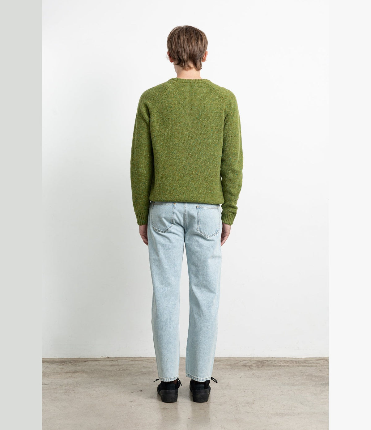 Edmmond Studios Paris Sweater Plain Khaki